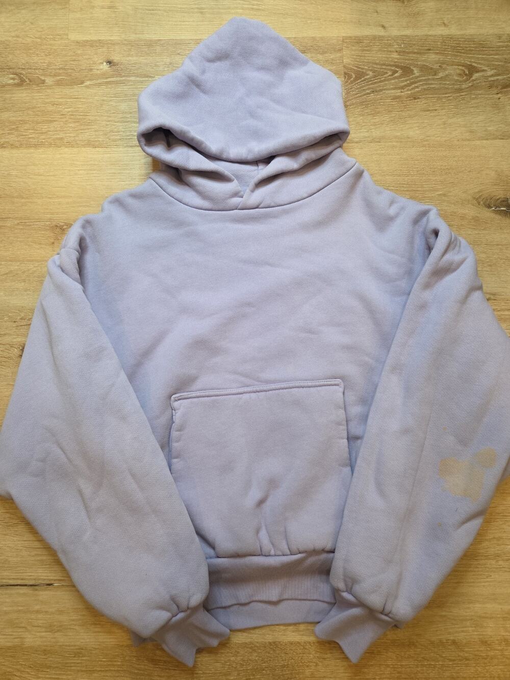 Kanye West 2020 Vision Purple Double Layer Hoodie Yeezy Size M Made USA